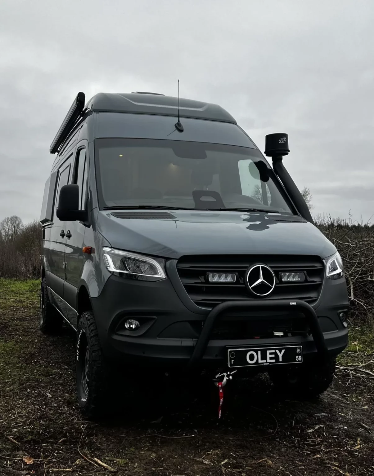 Aménagement Mercedes Sprinter 4x4 NERO par Oley Workshop